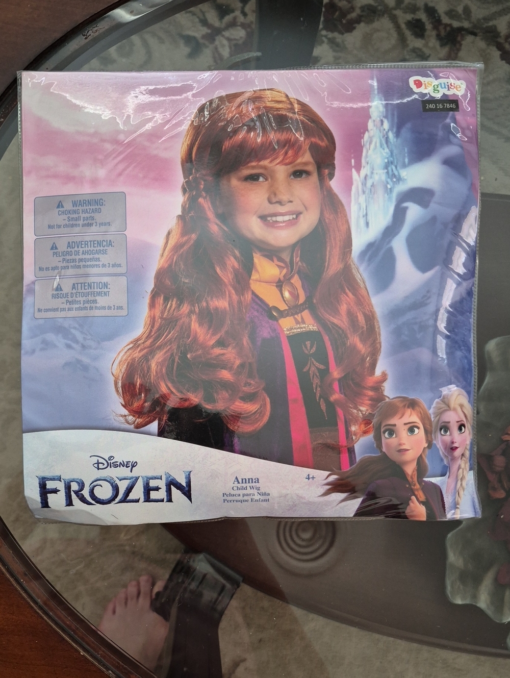 Disney Frozen Anna Kids' Red Wig